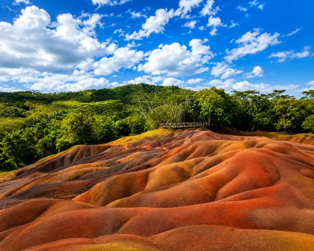 Chamarel Seven Coloured Earth, Mauritius